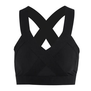 Soutien-gorge de sport grande taille pour femmes, imprimé de logo personnalisé de haute qualité, léger et sans couture, soutien-gorge de fitness durable en vente - Product Image 5