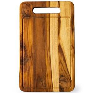 Tabla de cortar de madera artística con marco ancho adecuada para ocasiones de celebración casas de vacaciones y cenas de temporada - Product Image 2
