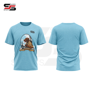 Camiseta de manga corta con diseño gráfico y letras para hombre, ropa de secado rápido antiretráctil, camisa de punto suave informal con cuello redondo - Product Image 1