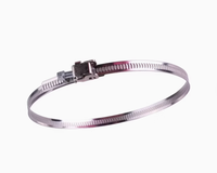 Collier de serrage rapide pour tuyau de ventilation à installation rapide
