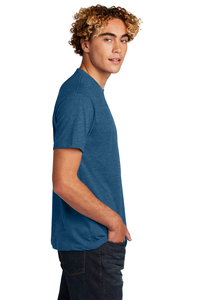 T-shirt unisexe Softstyle CVC District Perfect Tri Crew T-shirts personnalisés - Product Image 4