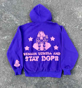 Ropa de calle Essentials sudaderas con estampado de espuma personalizado BOXY Fit de gran tamaño Unisex Zip Up sudaderas Puff Print Hoodie - Product Image 4