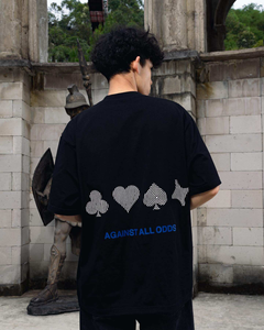 Funky Loose Fit Camisetas para hombres 100% algodón con vibrantes estampados retro de verano - Product Image 6