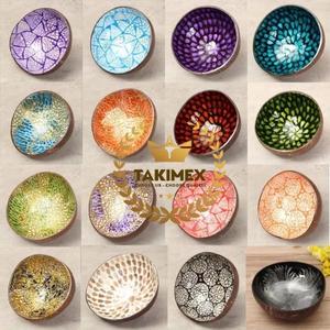 กะลามะพร้าวธรรมชาติชามมะพร้าวร้อนทำจากเวียดนาม - Product Image 3