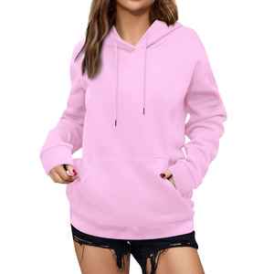 2024 sudaderas con capucha de manga larga para mujer, ropa diaria informal con diseño bordado y forro transpirable, ropa diaria de otoño - Product Image 1