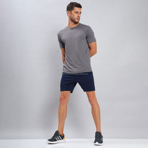 เสื้อกีฬาสีเทา ระบายเหงื่อ เสื้อฟิตเนส เสื้อยืดผู้ชาย เสื้อยืดออกกำลังกาย เสื้อท็อปสำหรับออกกำลังกาย - Product Image 4
