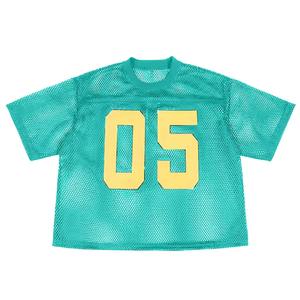 เสื้อเจอร์ซีย์อเมริกันฟุตบอลสำหรับผู้หญิงเสื้อซ้อมแขนสั้นคอวี - Product Image 6