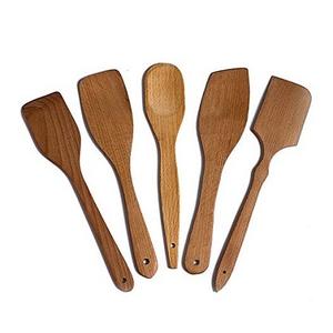 Set Of 6 Wooden Flatware Spoon Cutlery Set Premium Quality Different Sizes Spoon Set At Wholesale Price - Product Image 5