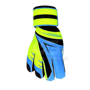 Gants de gardien de but de football professionnel pour jeunes imprimés personnalisés de haute qualité prix usine gants en cuir récepteur en gros - Product Image 4