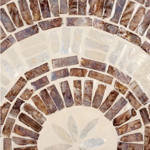 Mesa auxiliar de nácar de lujo moderna para dormitorio, hecha a mano en Vietnam para sala de estar, hotel o muebles para el hogar - Product Image 3