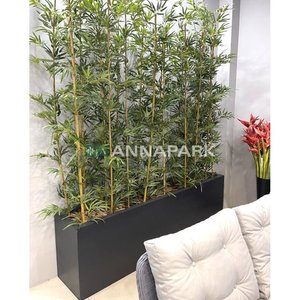 Annaflower 210cm-525 Hojas de bambú Tronco artificial Plantas artificiales y producto de vegetación - Product Image 2