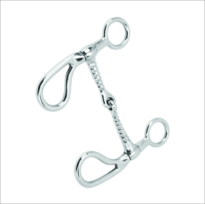 บิตม้าเพลแฮมแบบใหม่ สแตนเลส พร้อมสายบังเหียนคู่ อุปกรณ์ขี่ม้าแบบอังกฤษ - Product Image 3