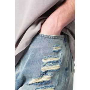 ULTRA BAGGY BANDANA PATCH DENIM Jeans bandana avec écusson pour hommes Style confortable - Product Image 2