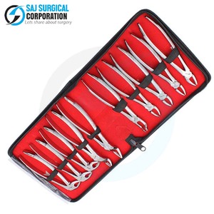 Kit de 10 pinces essentielles pour cabinet dentaire, design personnalisé, instruments en acier inoxydable certifiés CE, homologués CE - Product Image 4