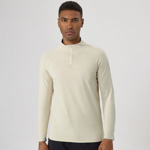Nuevas sudaderas con capucha de media cremallera para hombre, sudadera deportiva de manga larga cálida para deportes, ropa deportiva para exteriores, blusa - Product Image 5