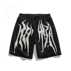 Prince Industry, los pantalones cortos cómodos de algodón 100% de verano más populares para hombres, ropa de calle, pantalones cortos lavados con ácido a la venta - Product Image 1