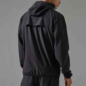 Chaqueta Cortavientos con Cremallera a Cuadros de Algodón de Moda para Hombre, Chaqueta Deportiva Fabricada a Medida, Patrón de Camuflaje, Procesamiento con Recubrimiento - Product Image 2