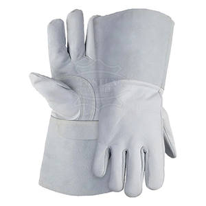 2025 Nuevo diseño Guantes de soldadura Tig profesionales para adultos Guantes de seguridad de cuero al por mayor más vendidos - Product Image 1