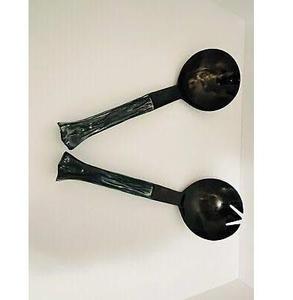 Servidores Resina Pinzas para ensalada Juego largo de 2 Venta caliente Juego de cuencos Hecho en India Incluye juego de servidor de ensalada de madera - Product Image 6