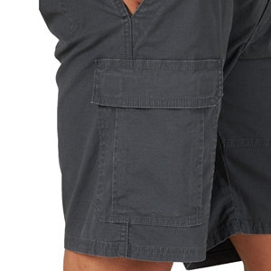 <b>Men's</b> High Street Loose-Fit Cargo <b>Shorts</b> Solid 6XL Multiple Utility Pockets Breathable Quick Dry <b>Elastic</b> <b>Waistband</b> Customizable - Product Image 5