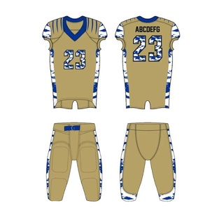 Venta al por mayor último diseño sublimado de fútbol americano Jersey Top Trending American Uniform Jersey por Arve Sports - Product Image 1