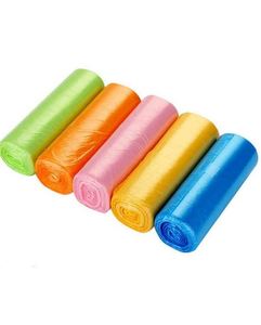Sacs poubelles en plastique personnalisables sur rouleaux pochette de support thermoscellable pour l'emballage et les déchets pour les cadeaux - Product Image 1