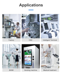 Dispositivo de Automatización Industrial con Pantalla Táctil HMI Linux de 7, 10 y 12 Pulgadas, Gateway Modbus <span class=keywords><strong>TCP</strong></span> RTU RS485 CAN Bus, Panel PC para Sistema PLC - Product Image 3