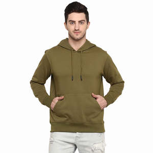 Sudadera con Capucha Holgada de Algodón Grueso, Sudadera de Forro Polar Extra Grande Personalizada, Sudadera Unisex Lisa para Ropa Urbana - Product Image 6
