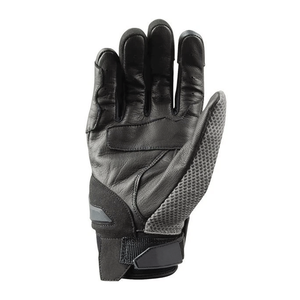 Air Vented Leather & Mesh Textile Winter Custom Motorbike Gloves Grey Black Motorcycle Auto Racing Wear Unisex - Product Image 3
