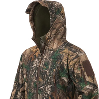 Men <strong>Tactical</strong> Hunting <strong>Clothes</strong> Soft Shell Fleece Lined Waterproof Breathable Hunting Jacket and Pants Outdoor Uniform