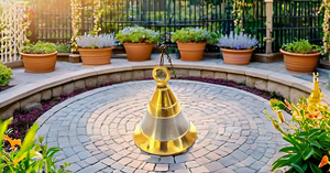 Estilo Vintage 2 \ "Campanas de latón indio decorativo elefante camello vaca campana 1,5 \" diámetro surtido instrumentos musicales y accesorios - Product Image 6