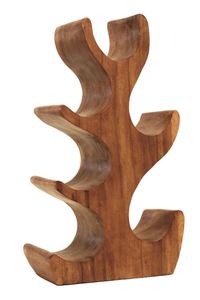 Mesa de Comedor de Cocina Moderna de Madera Hecha a Mano, Estante para Botellas de Vino, Soporte de Exhibición, Muebles para el Hogar, Barra de Equilibrio Decorativa, Vino de Champán - Product Image 5