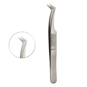 แหนบขนตาปลอมสำหรับผู้หญิงแหนบขนตาปลอมแบบลอกออกได้สีทึบ - Product Image 6