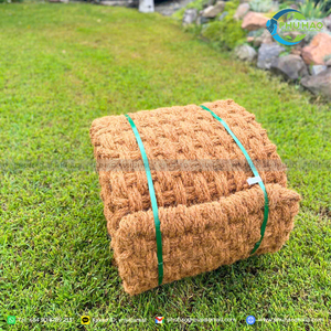 Heavy Fiber COIR <b>MAT</b>/PALM <b>MAT</b> For Outdoor Use And Providing Reliable Ground Protection In Landscaping And Erosion Control Areas - Product Image 3