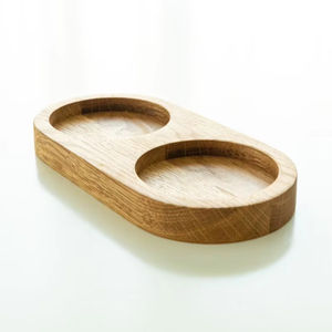 Plateau de service en bois fabriqué au Vietnam Petit plateau en bois rectangulaire Plateau en bois pour salle de bain, cuisine - Product Image 1