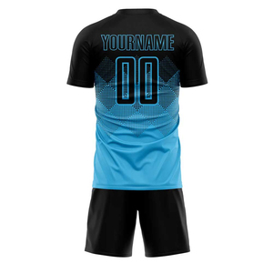 Uniforme de football respirant à séchage rapide de haute qualité pour adultes Vêtements de football personnalisés avec impression par sublimation Service OEM - Product Image 3