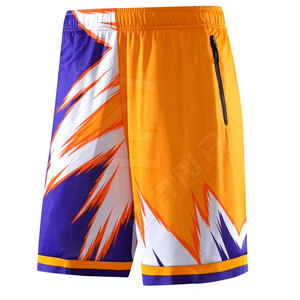 Pantalones cortos de baloncesto transpirables de gran oferta, ropa deportiva personalizada en blanco, pantalones cortos de baloncesto de malla de último diseño - Product Image 1
