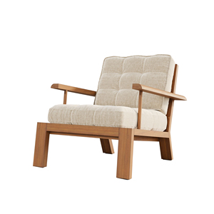 Silla de Jardín de Diseño Único para Exteriores, Silla de Madera de Teca para Muebles de Exterior de Hotel de Lujo - Vanya - Product Image 3