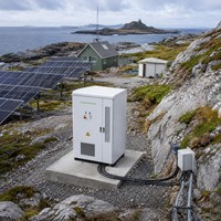 Sistema de Almacenamiento de Energía Solar Fuera de la Red IP65 MPPT LiFePO4, Batería de Contenedor con Refrigeración Líquida de 100KW 215KWh