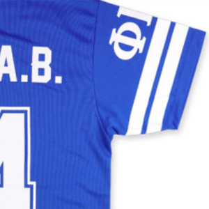 เสื้อบาสเก็ตบอลแบบไม่มีแขนพิมพ์ลายตามสั่ง แห้งเร็ว-ฟิเบต้าซิกมา ผ้าโพลีเอสเตอร์ 100% ตาข่ายหนา พิมพ์โลโก้ด้วยเทคนิคการถ่ายเทความร้อน - Product Image 4