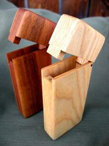 Étui à cigarettes en bois de qualité supérieure, écologique, en bois naturel, boîte à cigarettes - Product Image 3