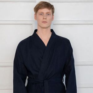Mens Luxury Bathrobe Coats - Soft and Durable - Perfect for Lounging and <b>Spa</b> Days - Product Image 1