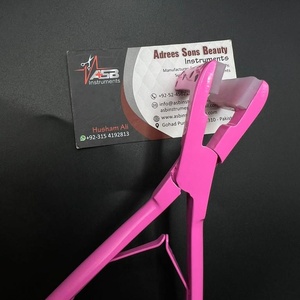 Alicates de prensa de cinta de acero inoxidable de grado quirúrgico rosa fuerte, herramientas de extensión de cabello al por mayor, artículos profesionales de gran venta - Product Image 3