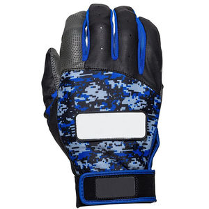 Gants de frappe de baseball en cuir véritable à prix de gros, logo et design personnalisés, antidérapants, pour jeunes et adultes, avec manchette longue - Product Image 5