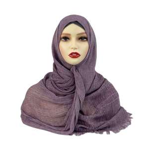 Thời Trang Cao Cấp Hijab Phụ Nữ Khăn Trọng Lượng Nhẹ Dài Bọc Mềm Head Khăn Choàng Thanh Lịch Thoải Mái Cho Giản Dị Sử Dụng Hàng Ngày Du Lịch - Product Image 1