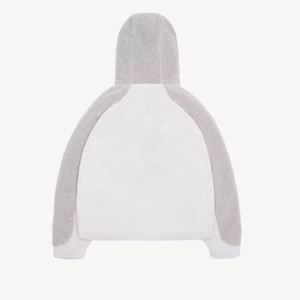 Venta al por mayor de fábrica Sherpa Sudadera con capucha personalizable de calidad superior de fabricación Oem Odm Warm Pullover Basics con capucha sublimación para hombres - Product Image 5