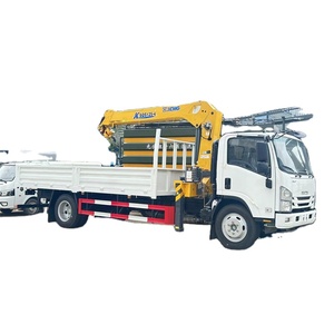 Camión telescópico ISU-ZU de 5 toneladas con pinza hidráulica manual para ladrillos, diésel, en Japón - Product Image 1