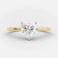 Bague en argent sterling 925 en forme de cœur pour femme, bijoux de créateur personnalisés pour la Saint-Valentin, fiançailles, mariage, zircone cubique