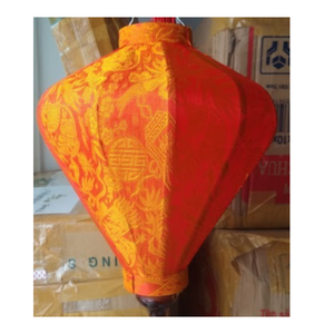 Linterna tradicional vietnamita linterna de seda asiática decorativa adecuada para vacaciones linterna de seda tradicional de Vietnam - Product Image 3