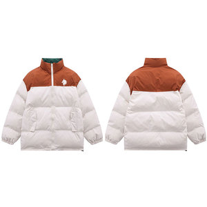 Chaqueta de burbujas de diseño único para hombre, decoración de bolsillo con cuello levantado, tela lavable transpirable impermeable, nueva condición de invierno, oferta - Product Image 1